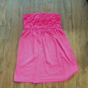 OP PINK SLEVELESS TOP
